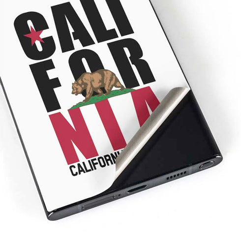 California White Block Galaxy S25 Ultra Skin